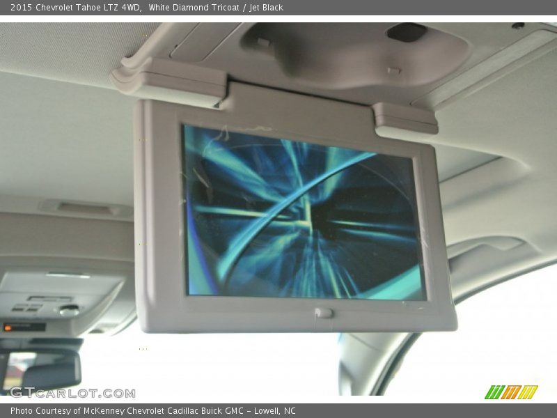 White Diamond Tricoat / Jet Black 2015 Chevrolet Tahoe LTZ 4WD
