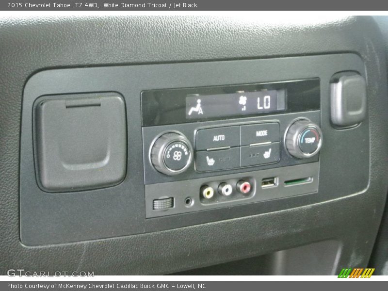 White Diamond Tricoat / Jet Black 2015 Chevrolet Tahoe LTZ 4WD