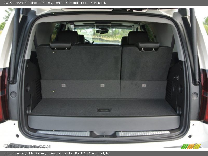 White Diamond Tricoat / Jet Black 2015 Chevrolet Tahoe LTZ 4WD
