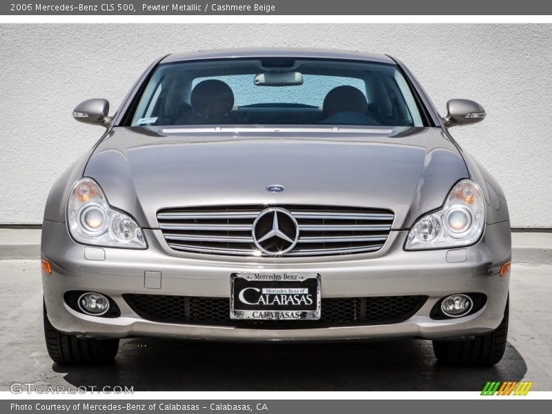 Pewter Metallic / Cashmere Beige 2006 Mercedes-Benz CLS 500