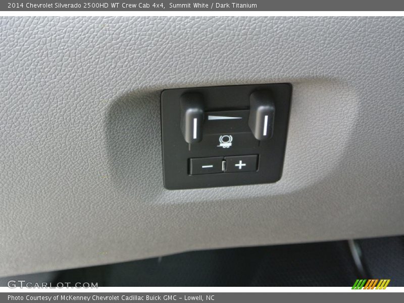Summit White / Dark Titanium 2014 Chevrolet Silverado 2500HD WT Crew Cab 4x4