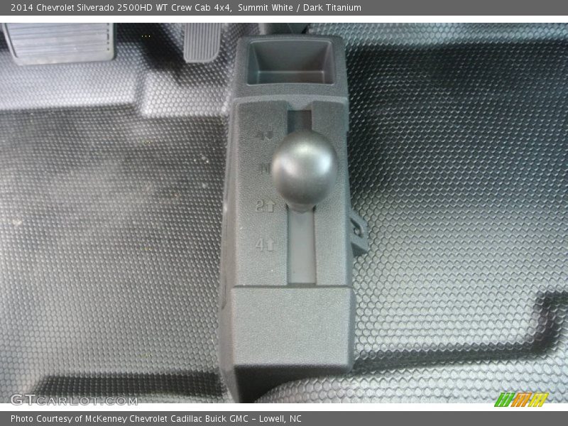 Summit White / Dark Titanium 2014 Chevrolet Silverado 2500HD WT Crew Cab 4x4