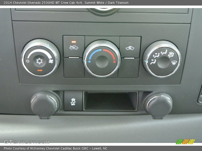 Summit White / Dark Titanium 2014 Chevrolet Silverado 2500HD WT Crew Cab 4x4