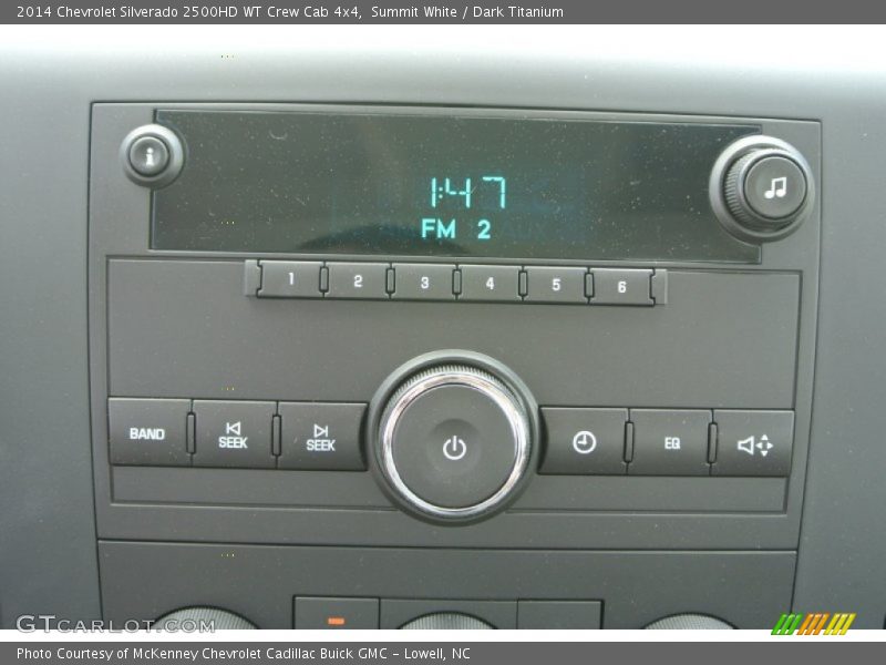 Summit White / Dark Titanium 2014 Chevrolet Silverado 2500HD WT Crew Cab 4x4