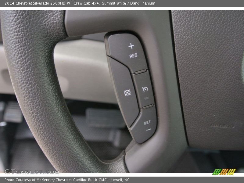 Summit White / Dark Titanium 2014 Chevrolet Silverado 2500HD WT Crew Cab 4x4