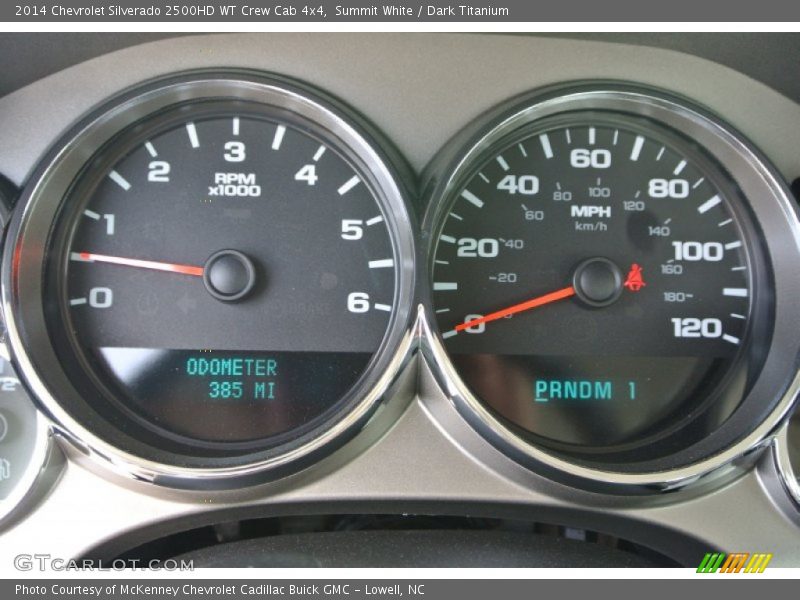 Summit White / Dark Titanium 2014 Chevrolet Silverado 2500HD WT Crew Cab 4x4