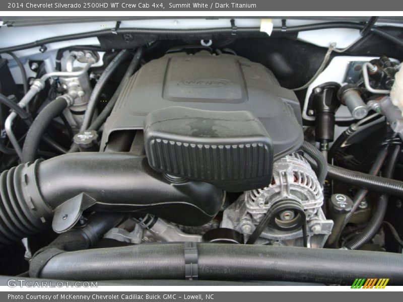 Summit White / Dark Titanium 2014 Chevrolet Silverado 2500HD WT Crew Cab 4x4
