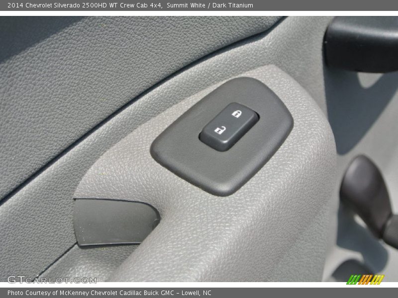 Summit White / Dark Titanium 2014 Chevrolet Silverado 2500HD WT Crew Cab 4x4