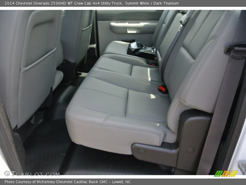 Summit White / Dark Titanium 2014 Chevrolet Silverado 2500HD WT Crew Cab 4x4 Utility Truck