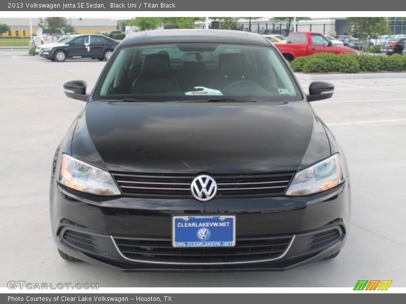 Black Uni / Titan Black 2013 Volkswagen Jetta SE Sedan
