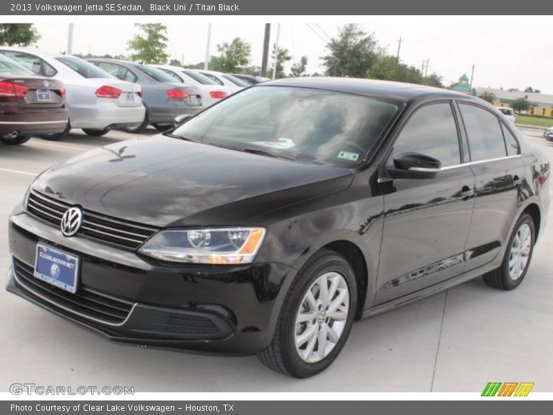 Black Uni / Titan Black 2013 Volkswagen Jetta SE Sedan