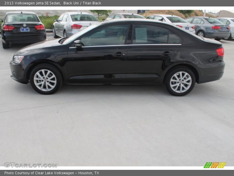 Black Uni / Titan Black 2013 Volkswagen Jetta SE Sedan
