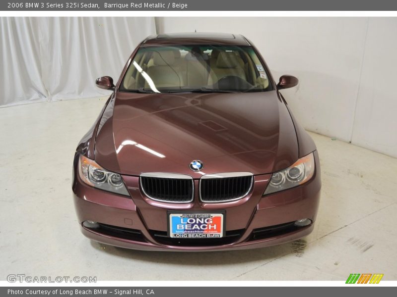 Barrique Red Metallic / Beige 2006 BMW 3 Series 325i Sedan