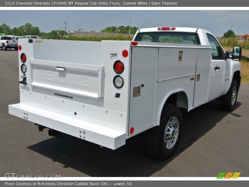  2014 Silverado 2500HD WT Regular Cab Utility Truck Summit White