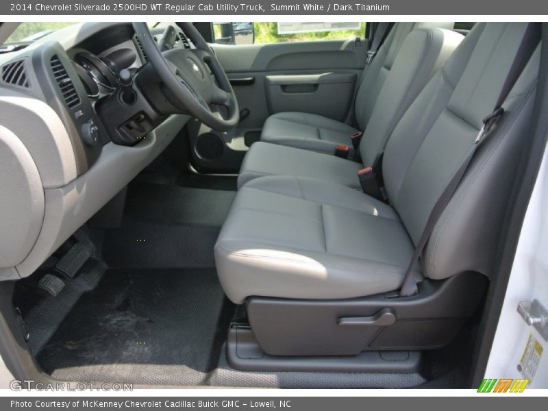 Summit White / Dark Titanium 2014 Chevrolet Silverado 2500HD WT Regular Cab Utility Truck