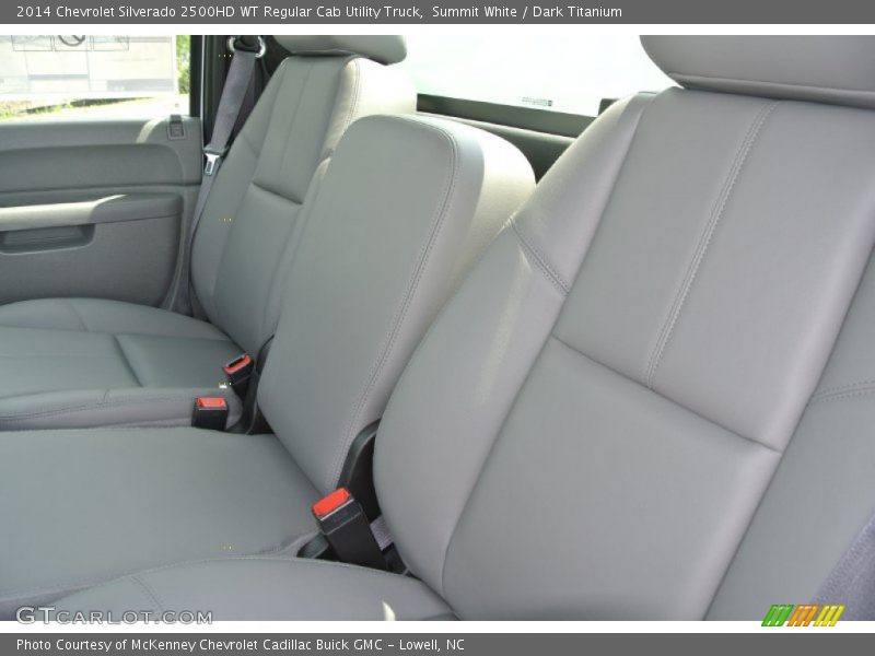 Summit White / Dark Titanium 2014 Chevrolet Silverado 2500HD WT Regular Cab Utility Truck