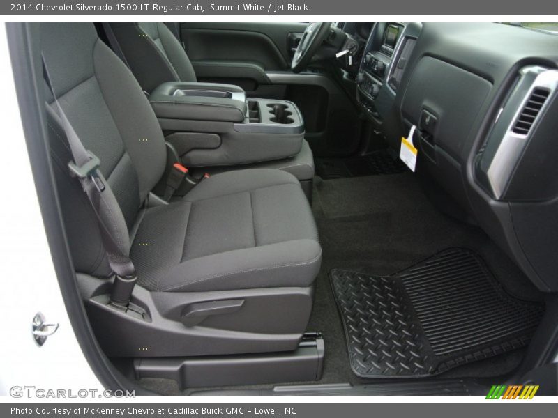 Summit White / Jet Black 2014 Chevrolet Silverado 1500 LT Regular Cab