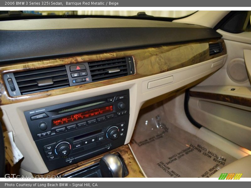Barrique Red Metallic / Beige 2006 BMW 3 Series 325i Sedan