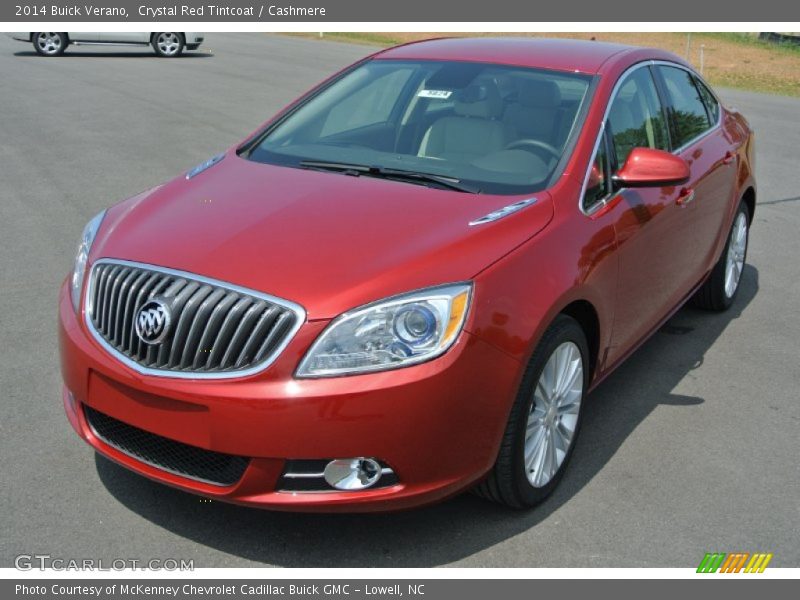 Crystal Red Tintcoat / Cashmere 2014 Buick Verano