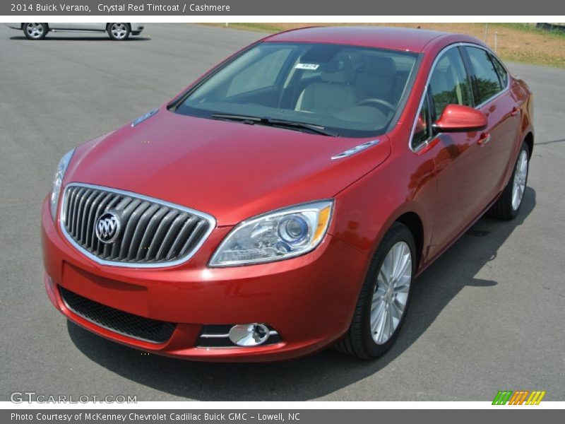 Crystal Red Tintcoat / Cashmere 2014 Buick Verano