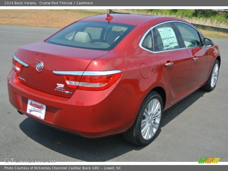 Crystal Red Tintcoat / Cashmere 2014 Buick Verano