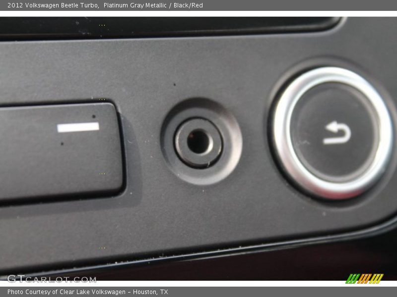 Platinum Gray Metallic / Black/Red 2012 Volkswagen Beetle Turbo