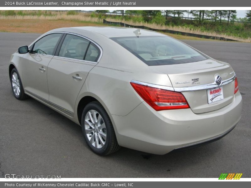 Champagne Silver Metallic / Light Neutral 2014 Buick LaCrosse Leather