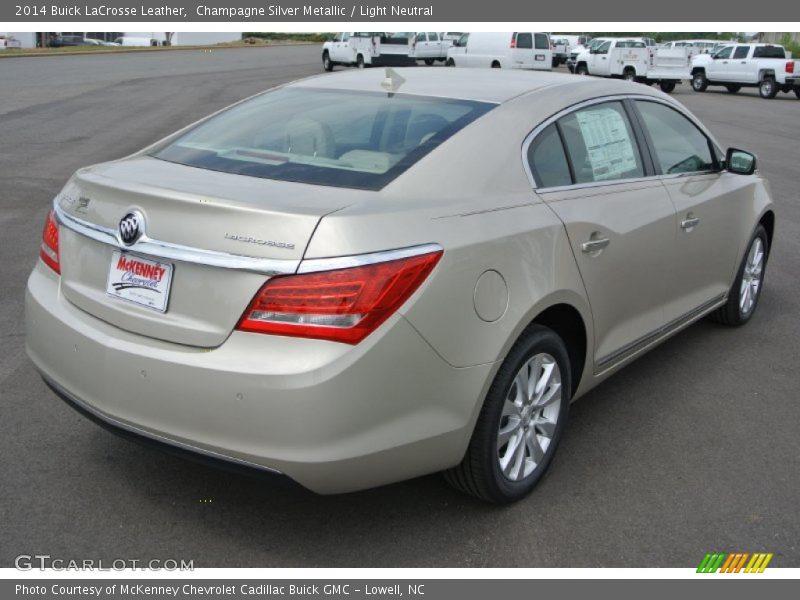 Champagne Silver Metallic / Light Neutral 2014 Buick LaCrosse Leather