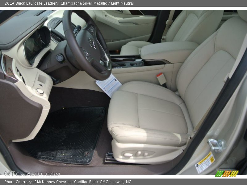 Champagne Silver Metallic / Light Neutral 2014 Buick LaCrosse Leather