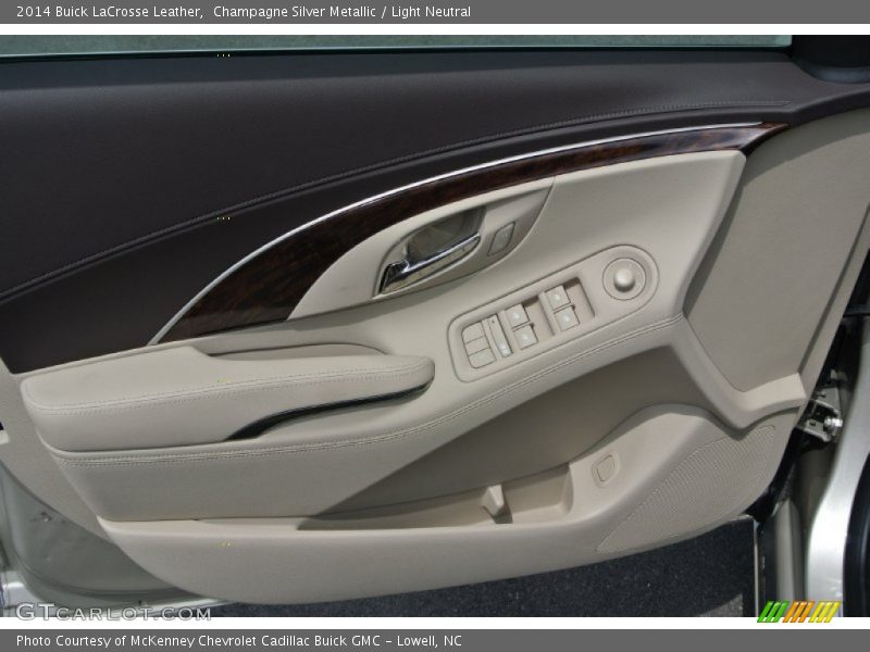 Champagne Silver Metallic / Light Neutral 2014 Buick LaCrosse Leather