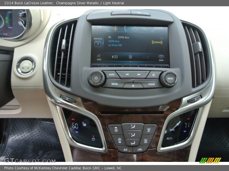 Champagne Silver Metallic / Light Neutral 2014 Buick LaCrosse Leather
