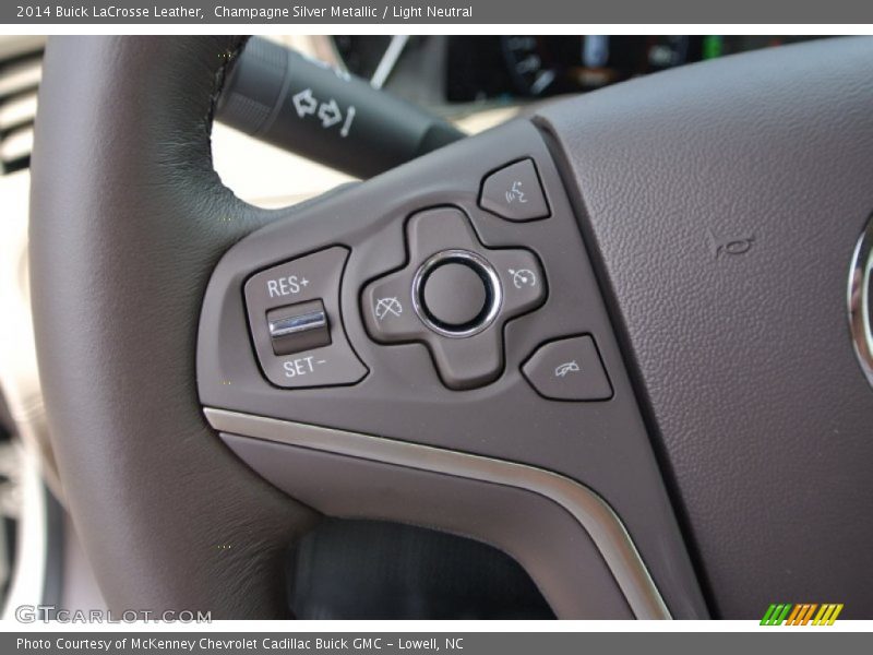 Champagne Silver Metallic / Light Neutral 2014 Buick LaCrosse Leather