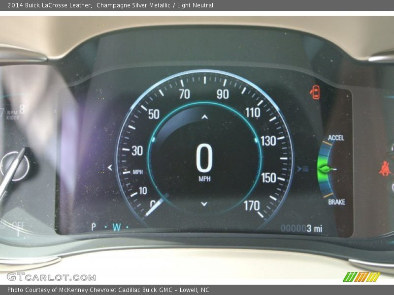 Champagne Silver Metallic / Light Neutral 2014 Buick LaCrosse Leather