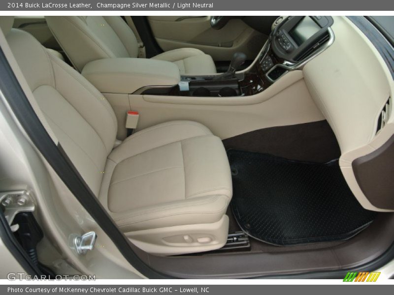 Champagne Silver Metallic / Light Neutral 2014 Buick LaCrosse Leather