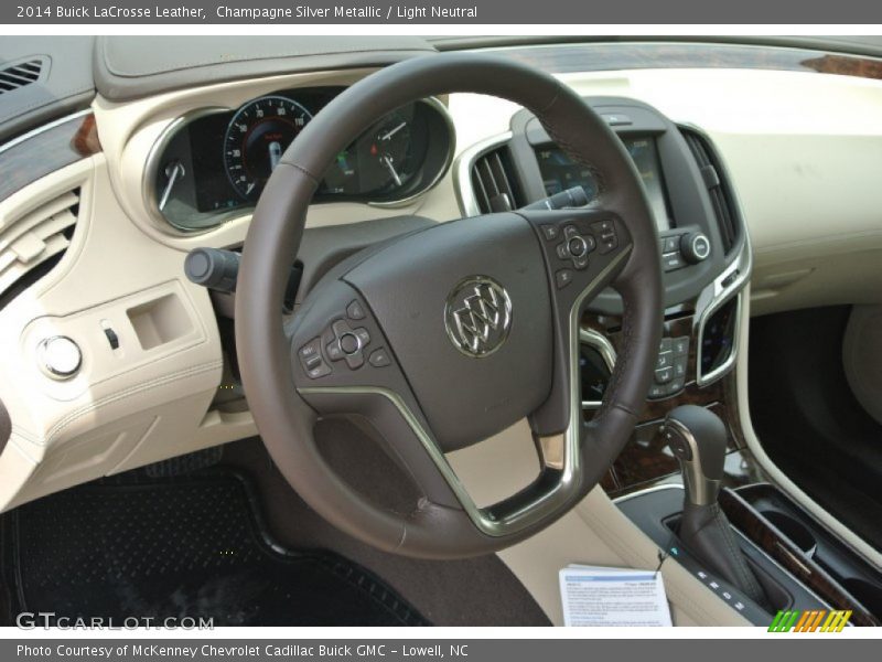 Champagne Silver Metallic / Light Neutral 2014 Buick LaCrosse Leather