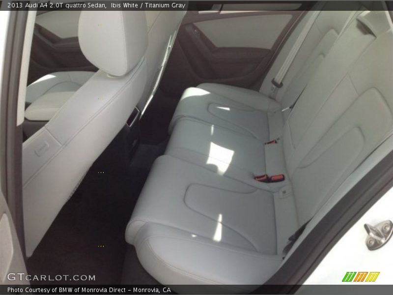 Ibis White / Titanium Gray 2013 Audi A4 2.0T quattro Sedan