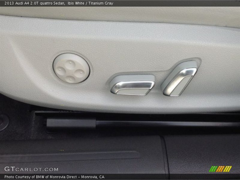 Ibis White / Titanium Gray 2013 Audi A4 2.0T quattro Sedan