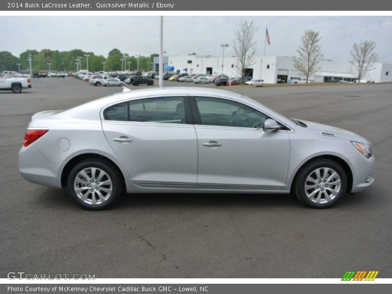  2014 LaCrosse Leather Quicksilver Metallic