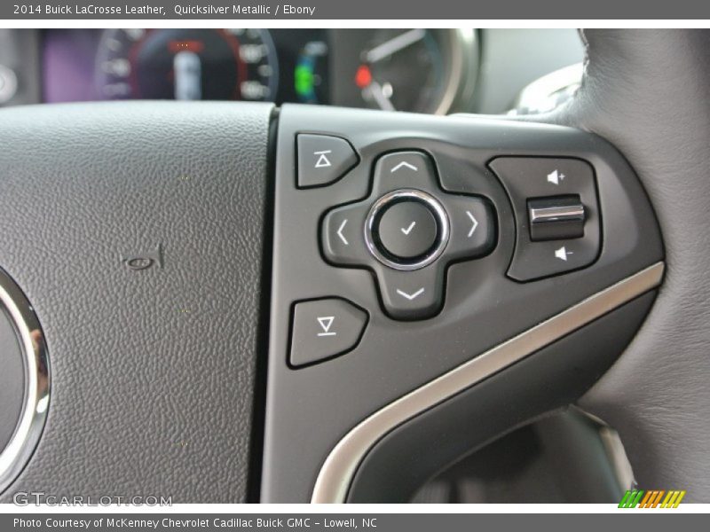 Quicksilver Metallic / Ebony 2014 Buick LaCrosse Leather