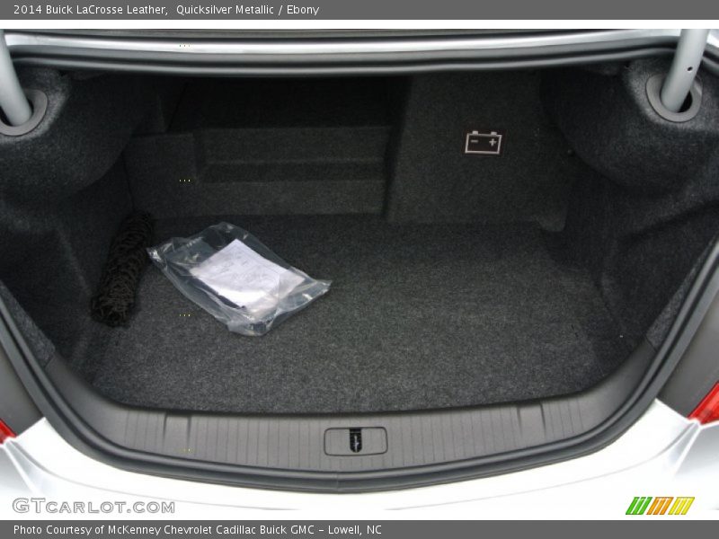 Quicksilver Metallic / Ebony 2014 Buick LaCrosse Leather