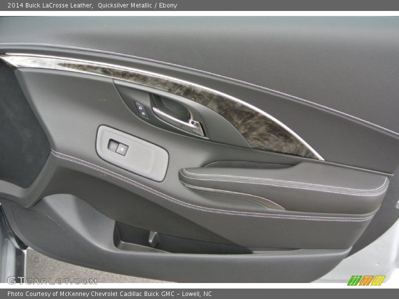Quicksilver Metallic / Ebony 2014 Buick LaCrosse Leather