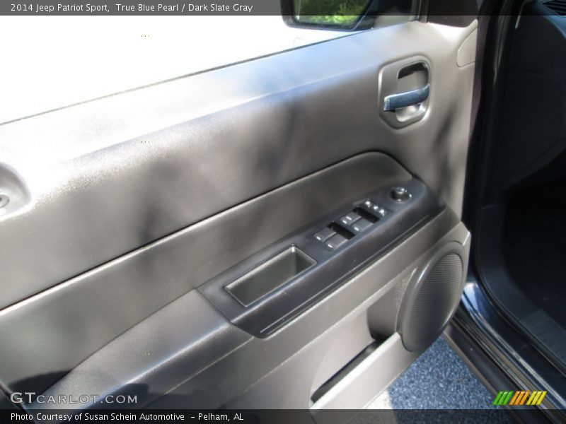 True Blue Pearl / Dark Slate Gray 2014 Jeep Patriot Sport