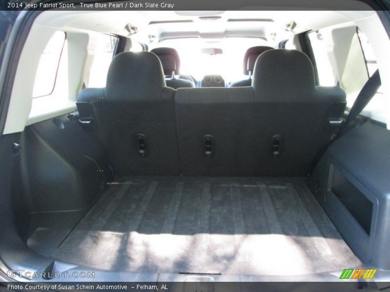 True Blue Pearl / Dark Slate Gray 2014 Jeep Patriot Sport