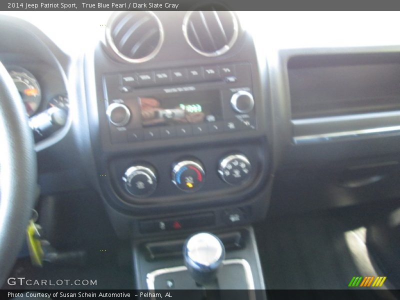 True Blue Pearl / Dark Slate Gray 2014 Jeep Patriot Sport
