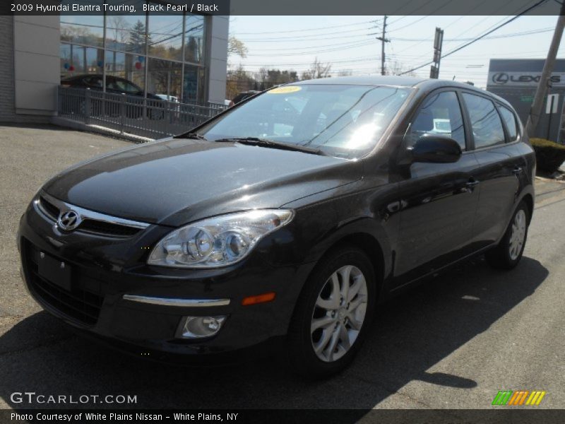 Black Pearl / Black 2009 Hyundai Elantra Touring