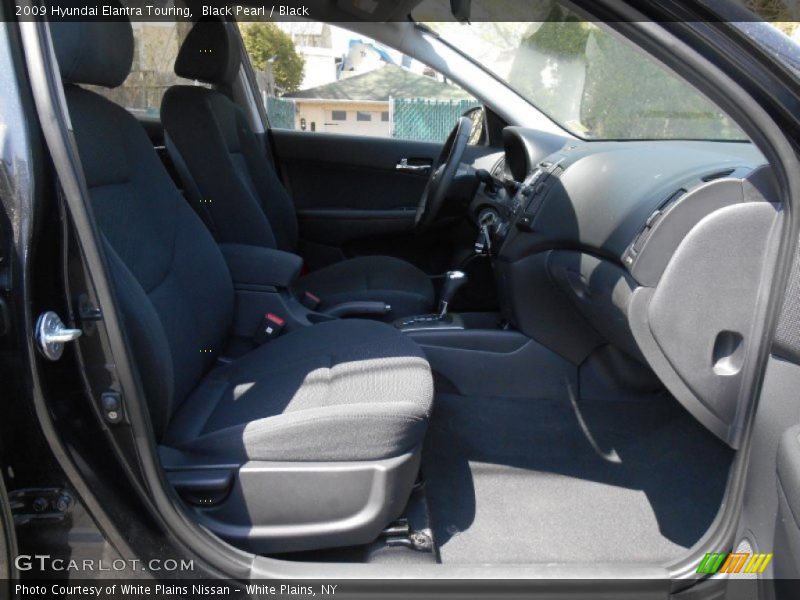Black Pearl / Black 2009 Hyundai Elantra Touring