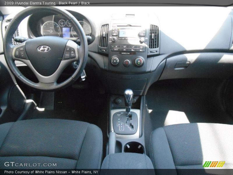 Black Pearl / Black 2009 Hyundai Elantra Touring