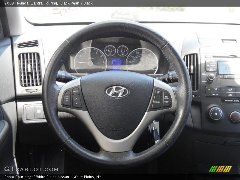Black Pearl / Black 2009 Hyundai Elantra Touring