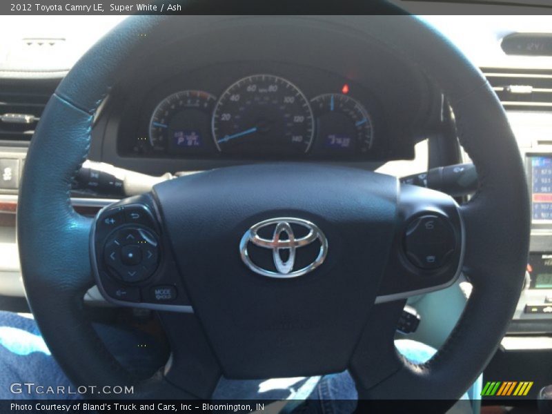 Super White / Ash 2012 Toyota Camry LE