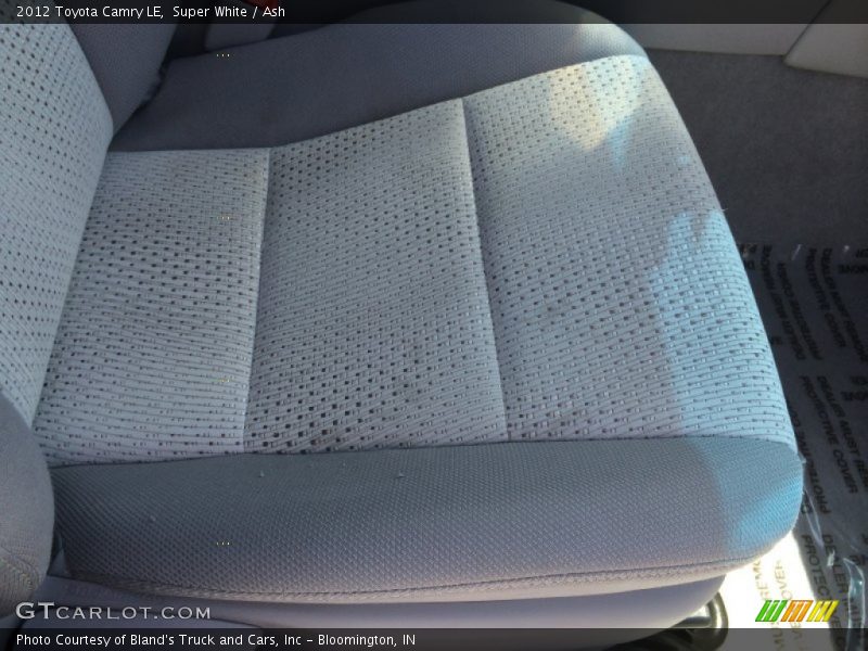 Super White / Ash 2012 Toyota Camry LE